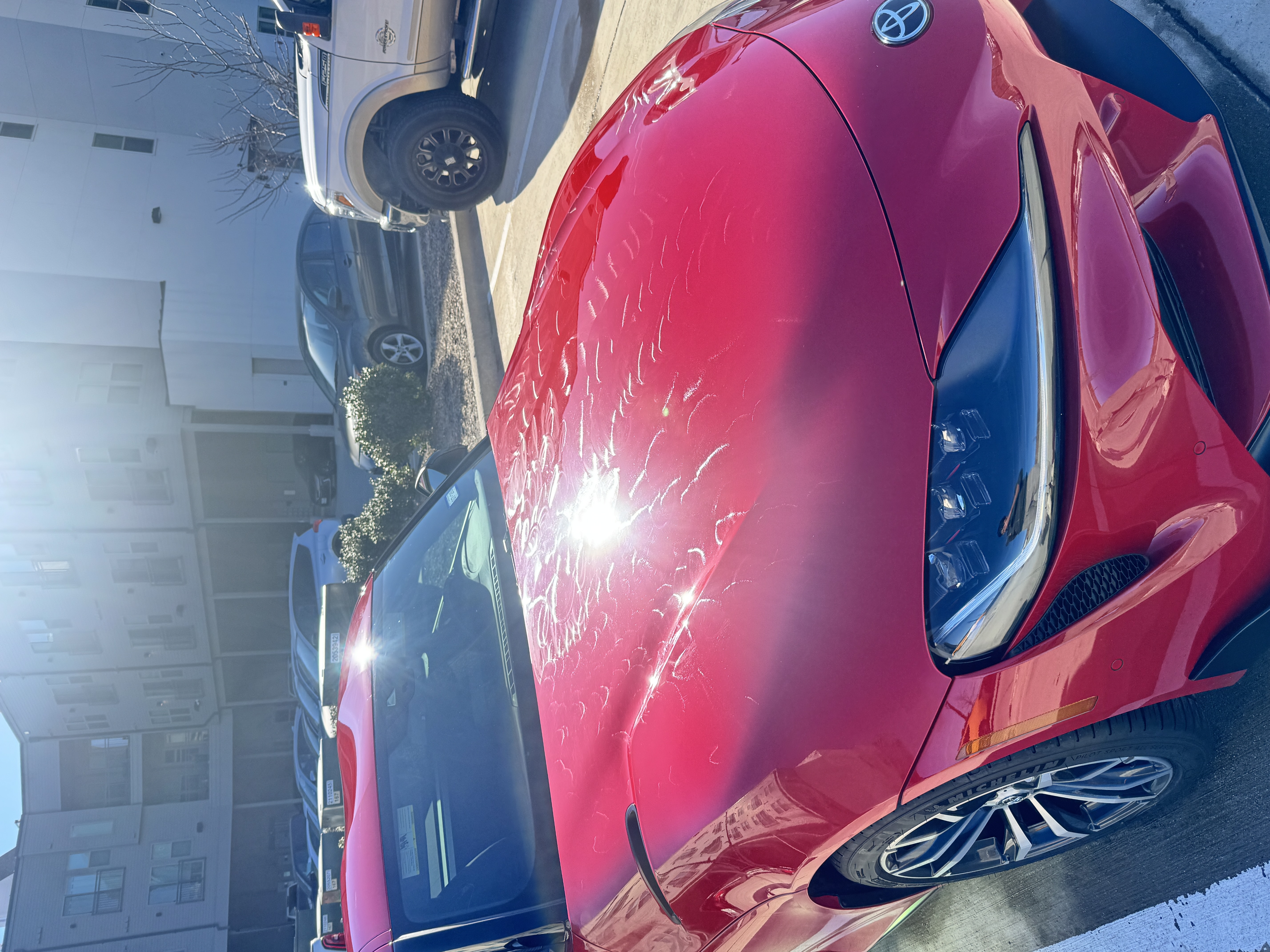 Toyota Supra exterior wax and detail — CK Mobile Detailing Frisco TX